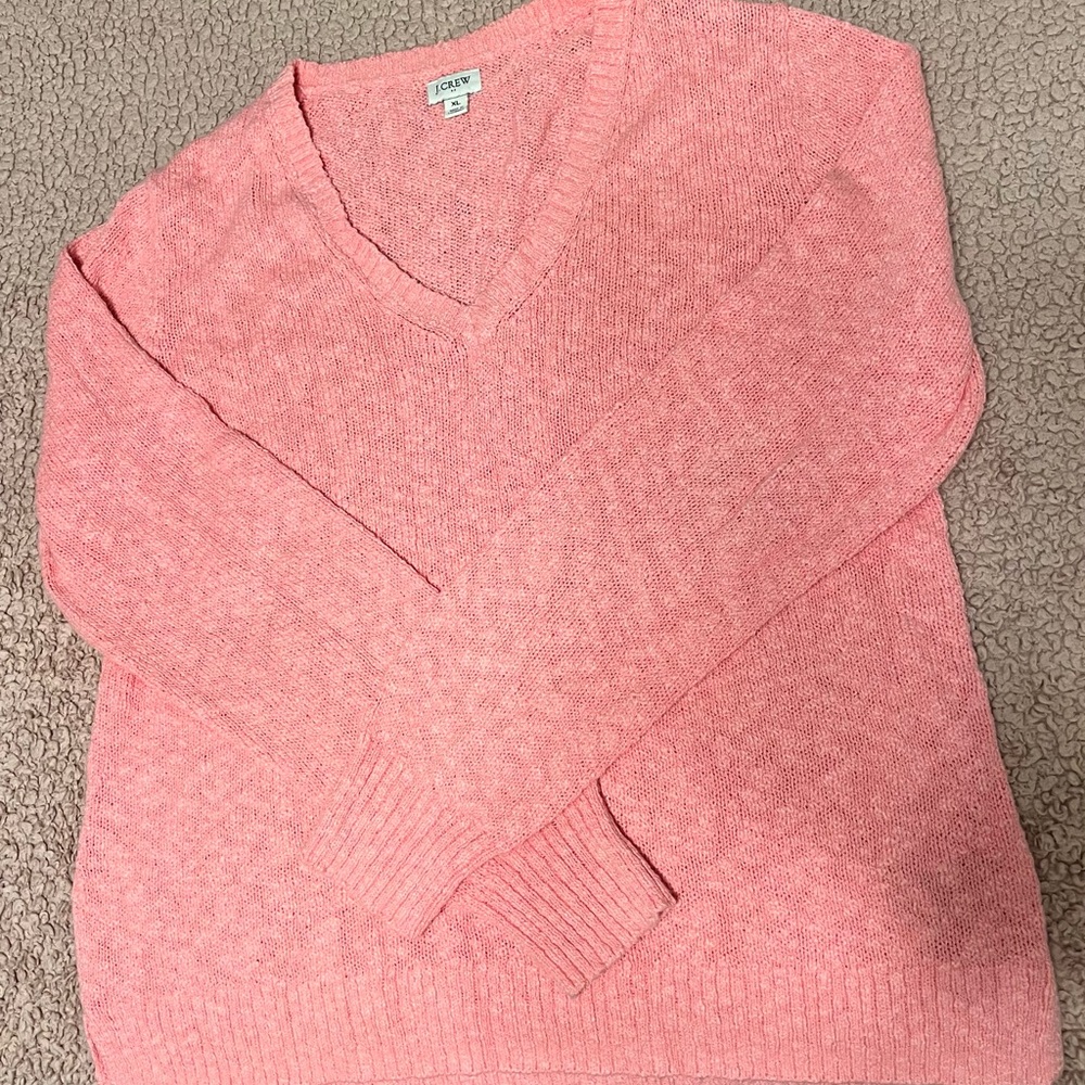 New, pink, J.Crew pink sweater